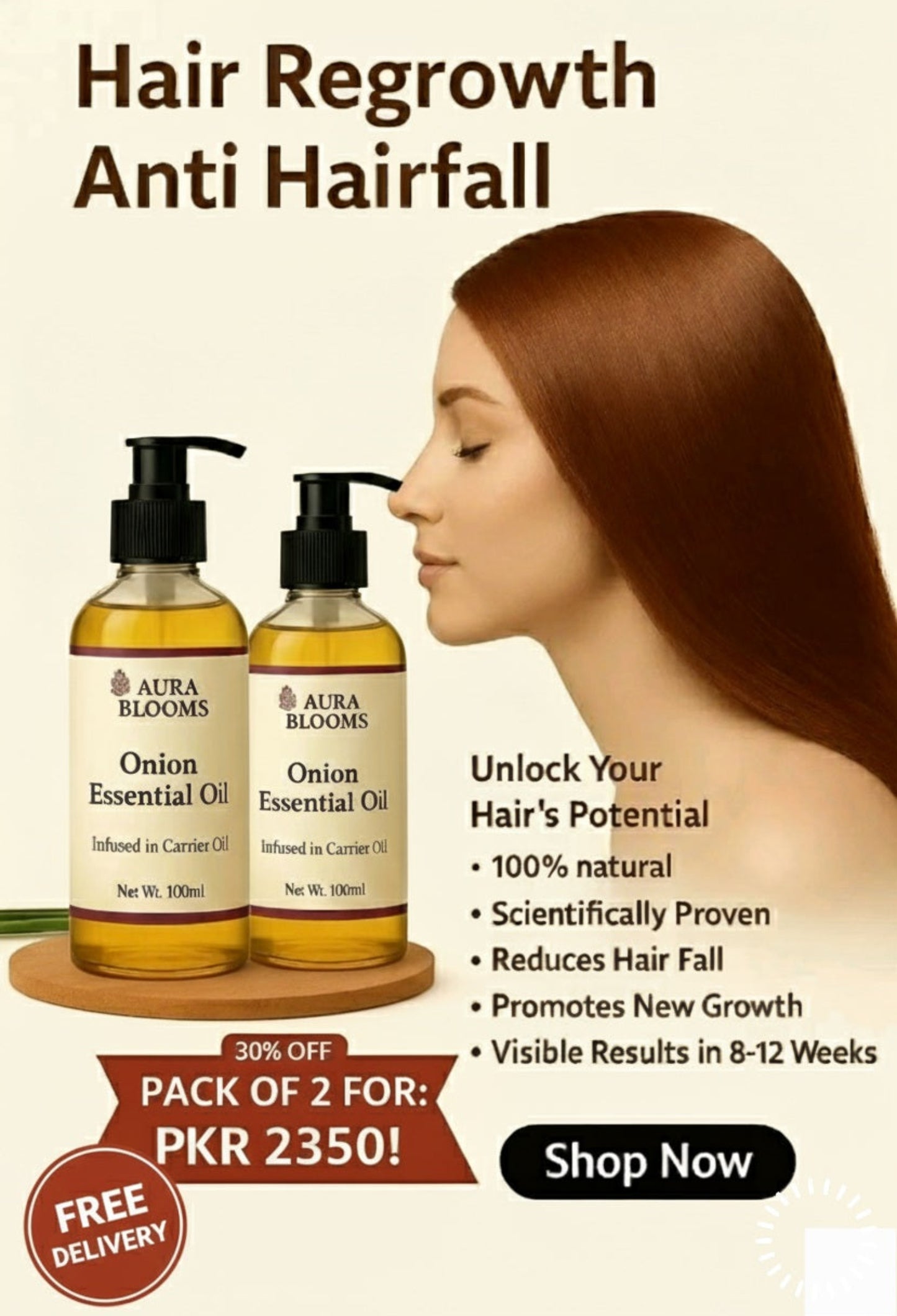 Aura Hair Regrowth Oil